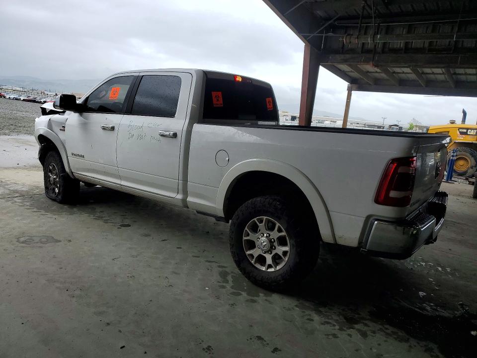 2022 Ram 2500 VIN 3C6UR5FL0NG184372 COPART salvage auction — FRONT END, CA, sold $20,000 on 2026-07-23 (photo 2)