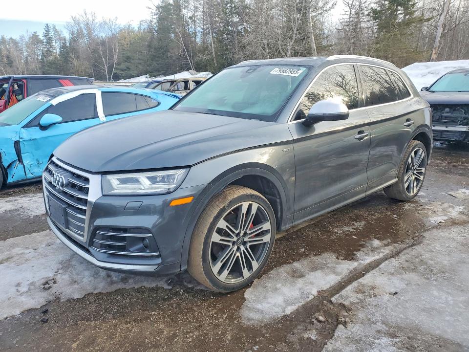 2018 Audi Q5 VIN WA1C4AFY7J2144097 COPART salvage auction — FRONT END, On - Permit Salvage, sold $7,300 on 2026-07-30 (photo 1)