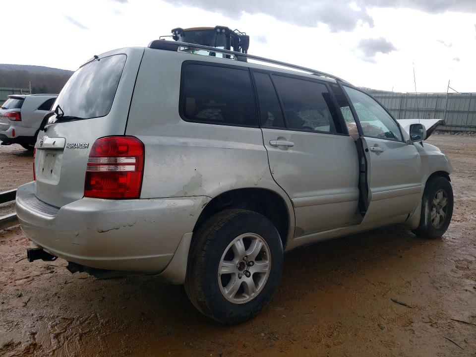 2003 Toyota Highlander VIN JTEHF21A730119796 COPART salvage auction — ALL OVER, Va - Cert Of Title - Salvage, sold $300 on 2026-07-31 (photo 3)
