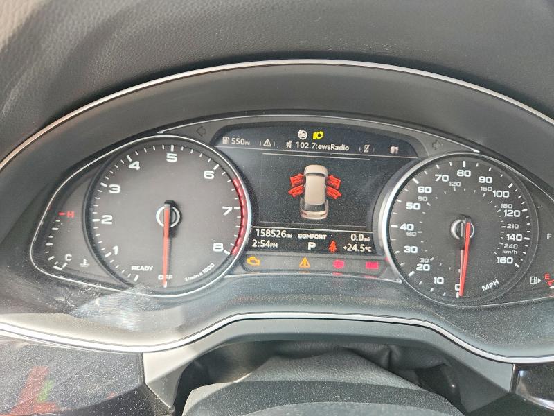 2017 Audi VIN WA1LAAF71HD004559 COPART salvage auction — MECHANICAL, Ut - Cert Of Title-Rebuilt/Restored, sold $3,250 on 2026-07-16 (photo 9)