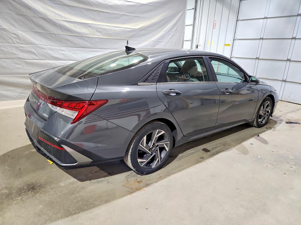 2024 Hyundai Elantra VIN KMHLP4DG7RU658553 COPART salvage auction — SIDE, Nh - Cert Of Title-Salvage, sold $350 on 2026-07-02 (photo 3)