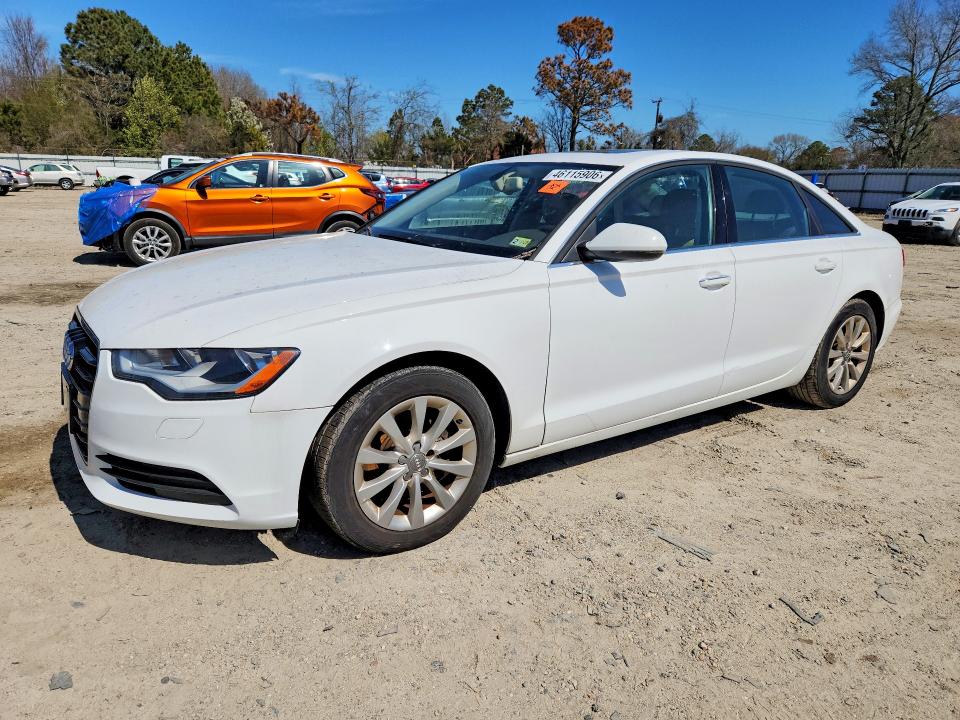 2014 Audi A6 VIN WAUFFAFC6EN047766 COPART salvage auction — NORMAL WEAR, FL - CERTIFICATE OF TITLE, sold $175 on 2026-07-14 (photo 1)