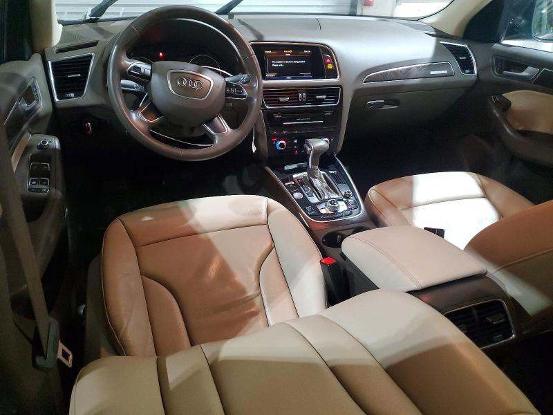 2017 Audi Q5 VIN WA1C2AFP4HA069470 COPART salvage auction — FRONT END, Salvage Title, sold $1,900 on 2026-07-20 (photo 8)
