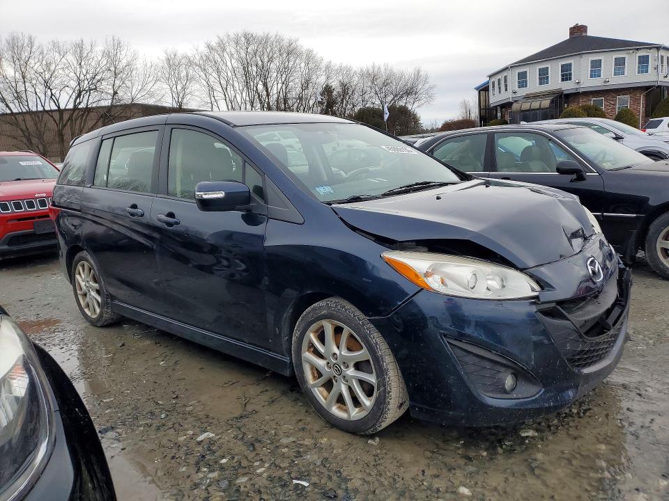 2015 Mazda 5 VIN JM1CW2CL1F0184788 COPART salvage auction — FRONT END, Salvage Title, sold $375 on 2026-07-22 (photo 4)