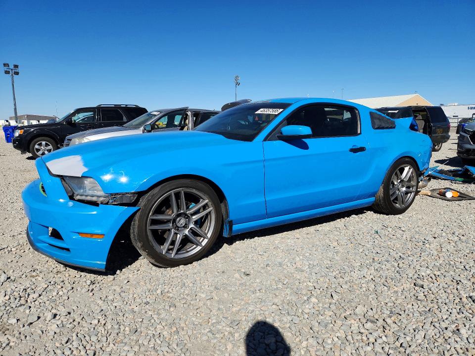 2013 Ford Mustang VIN 1ZVBP8AM7D5258560 COPART salvage auction — REAR END, Co - Salvage Title, sold $850 on 2026-07-09 (photo 1)