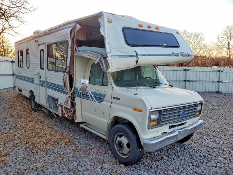 1991 Ford Econoline e350 VIN 1FDKE30G2MHA88495 COPART salvage auction — SIDE, Mn - Parts Vehicle Bill Of Sale, sold $30 on 2026-07-06 (photo 1)