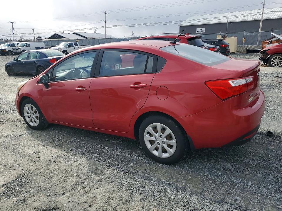 2013 Kia Rio VIN KNADM4A34D6121779 COPART salvage auction — FRONT END, Salvage Title, sold $325 on 2026-07-23 (photo 2)