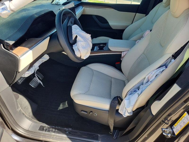 2024 Tesla Model x VIN 7SAXCDE57RF444592 COPART salvage auction — FRONT END, Salvage Title, sold $11,200 on 2026-07-13 (photo 7)