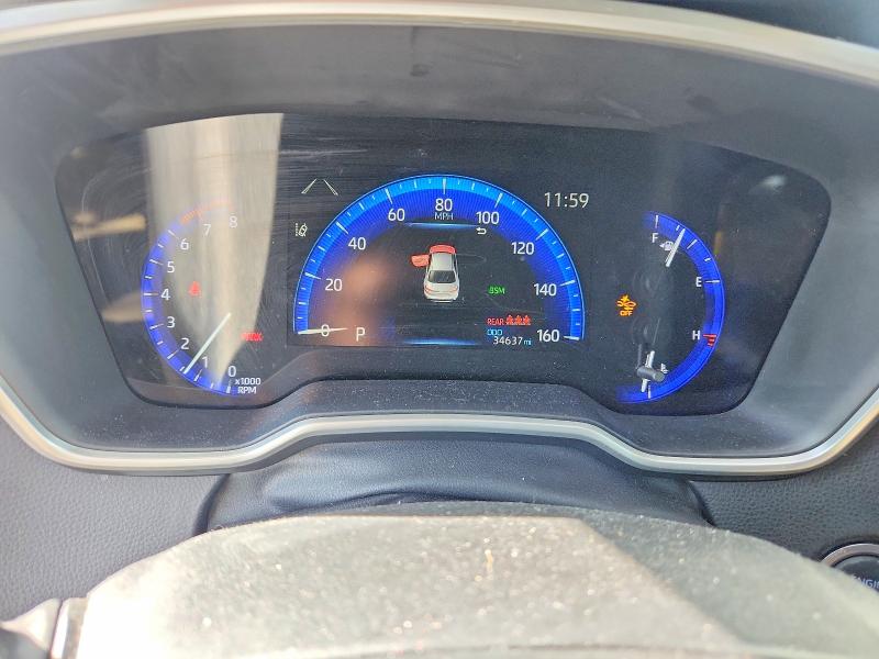2020 Toyota Corolla VIN JTDFPRAE9LJ112508 COPART salvage auction — FRONT END, Ny - Mv-907A Salvage Certificate, sold $5,600 on 2026-07-06 (photo 9)