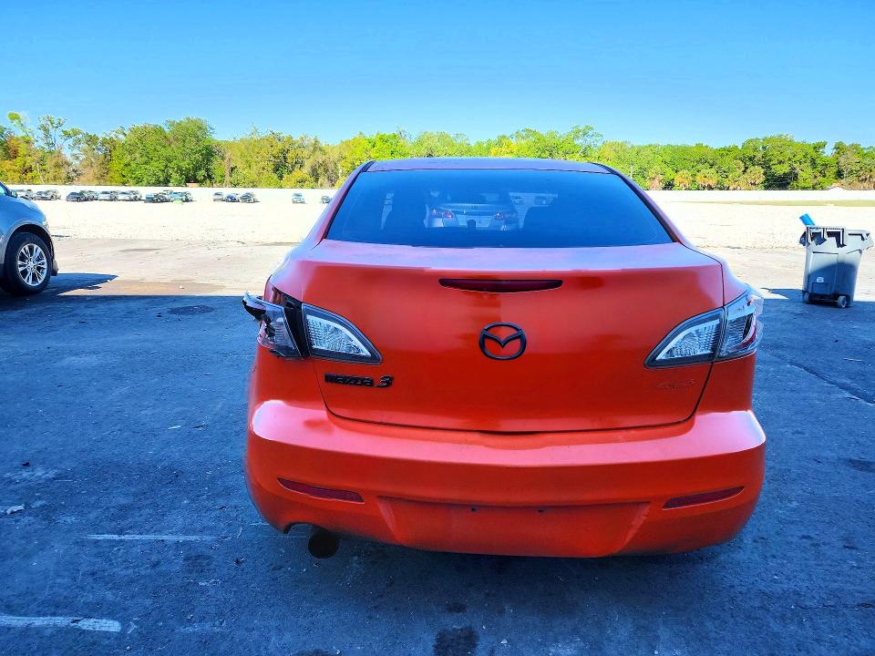 2013 Mazda VIN JM1BL1U74D1702688 COPART salvage auction — REAR END, Fl - Cert Of Title Slvg Rebuildable, sold $450 on 2026-07-08 (photo 6)