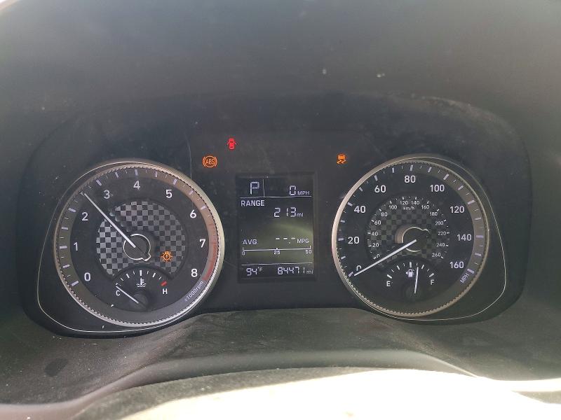 2019 Hyundai Elantra VIN KMHD74LFXKU872729 COPART salvage auction — REAR END, ID - SALVAGE CERTIFICATE OF TITLE, sold $2,550 on 2026-07-06 (photo 9)