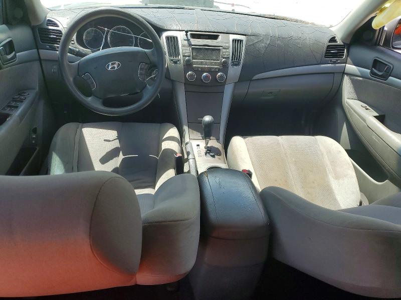 2010 Hyundai Sonata VIN 5NPET4AC8AH653046 COPART salvage auction — SIDE, FL - CERT OF TITLE SLVG REBUILDABLE, sold $525 on 2026-07-22 (photo 8)