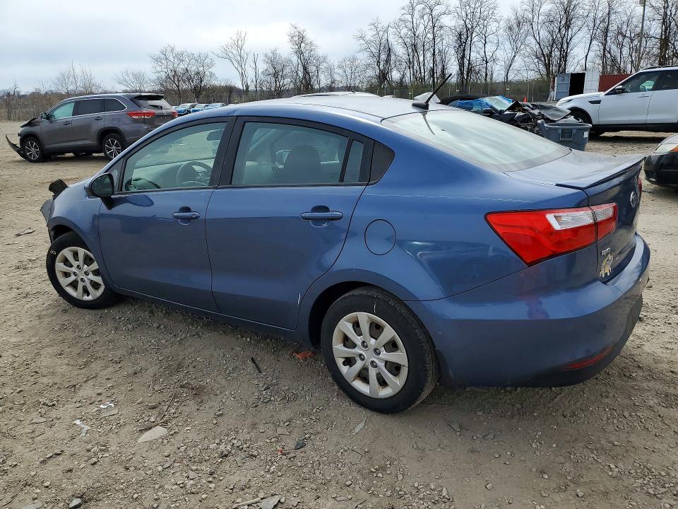 2016 Kia Rio VIN KNADM4A33G6576594 COPART salvage auction — FRONT END, Md - Cert Of Salvage > 75% Damage, sold $425 on 2026-07-14 (photo 2)