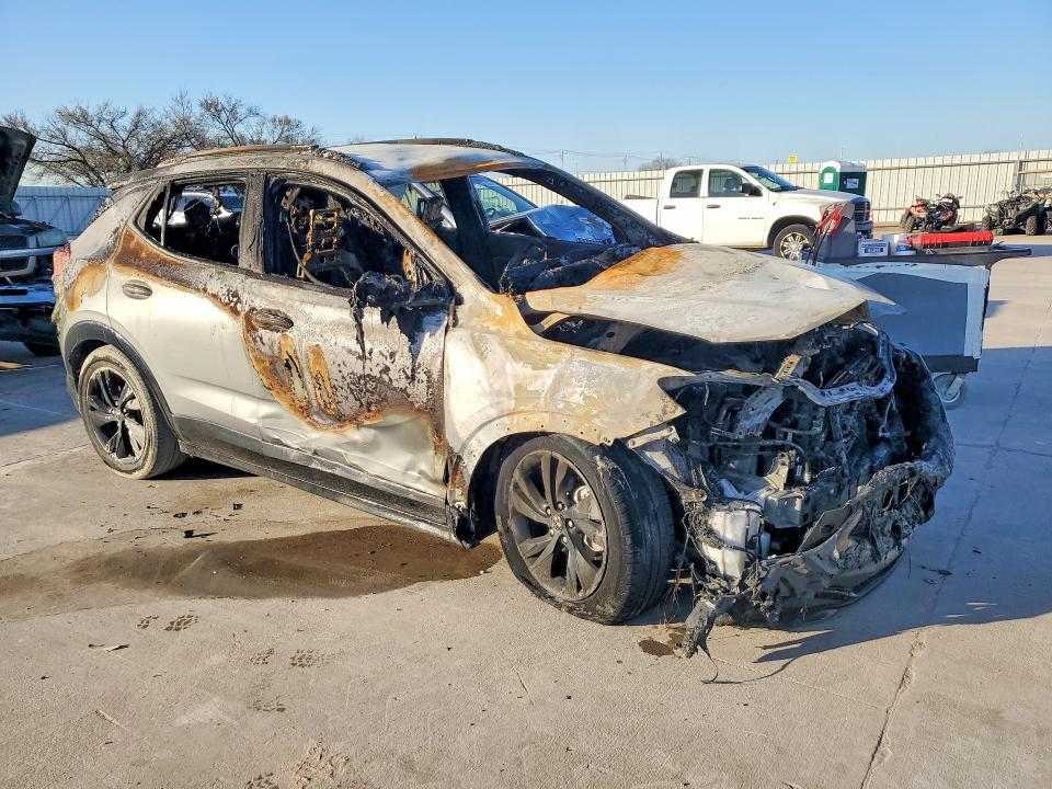 2024 Buick Encore gx VIN KL4AMDSL1RB107609 COPART salvage auction — BURN, Tx - Nonrepairable Title, sold $175 on 2026-07-09 (photo 4)