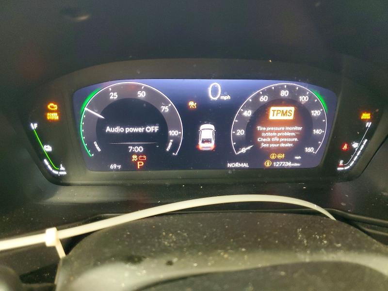 2024 Honda Accord VIN 1HGCY2F54RA002010 COPART salvage auction — FRAME DAMAGE, Nc - Dlr Only-Clean/Over 25% Damage, sold $8,300 on 2026-07-29 (photo 9)