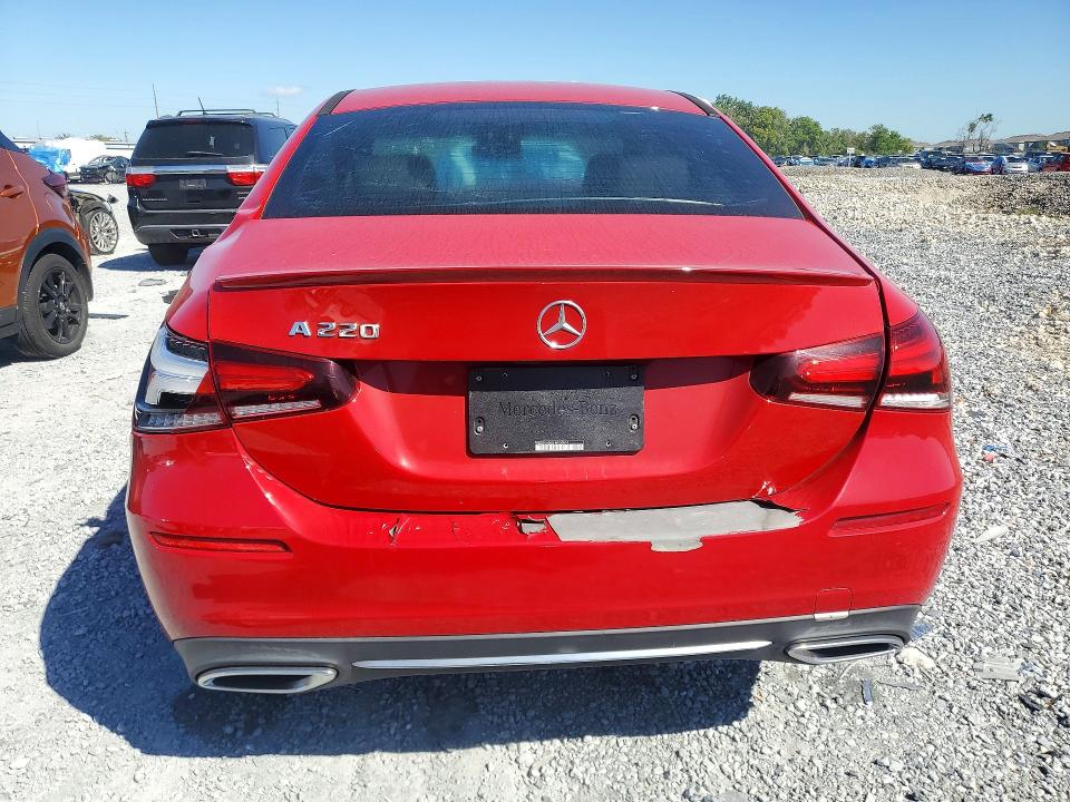 2019 Mercedes-benz A-klasse VIN WDD3G4EB0KW030891 COPART salvage auction — FRONT END, FL, sold $2,300 on 2026-08-07 (photo 6)