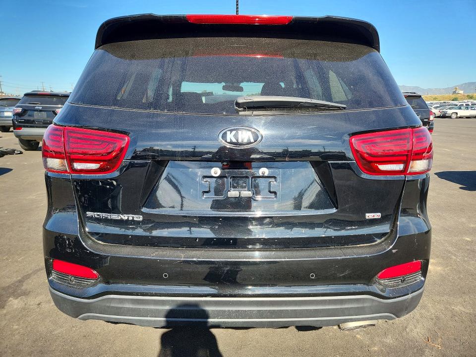 2020 Kia Sorento VIN 5XYPG4A36LG624023 COPART salvage auction — VANDALISM, Ca - Salvage Certificate, sold $5,400 on 2026-07-20 (photo 6)