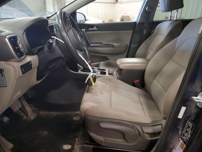 2019 Kia Sportage VIN KNDPMCAC2K7613079 COPART salvage auction — FRONT END, Mi - Certificate Of Title, sold $2,600 on 2026-07-17 (photo 7)