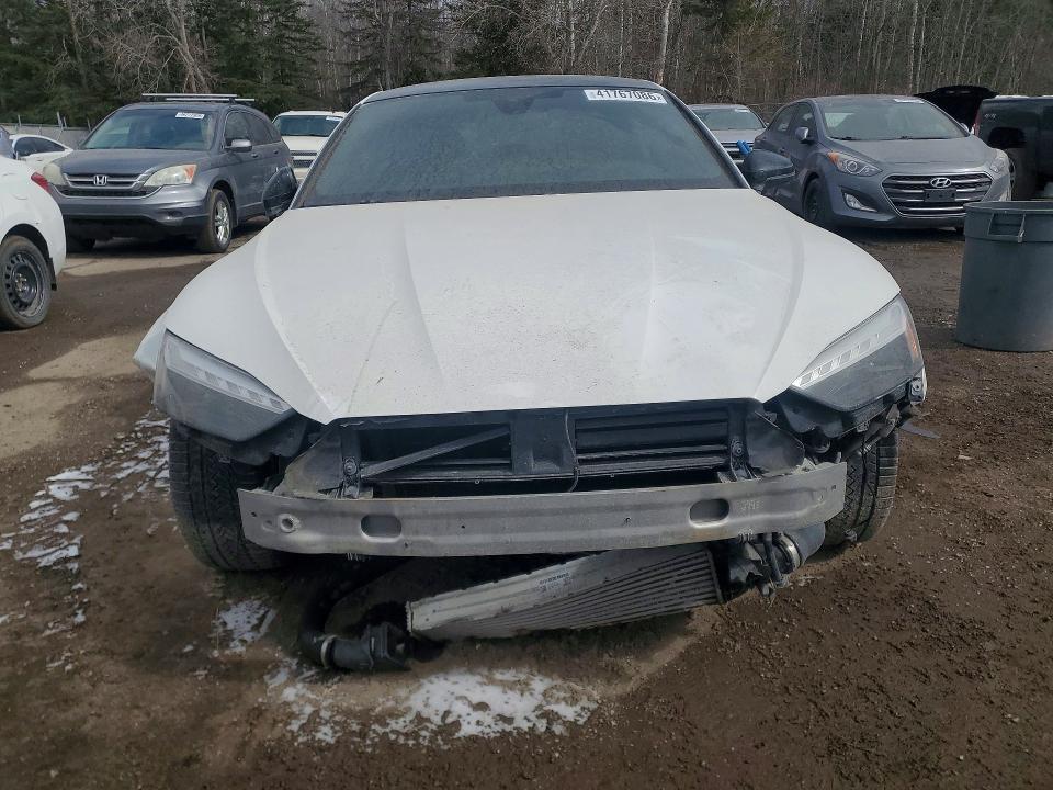 2021 Audi A5 VIN WAUEACF58MA039889 COPART salvage auction — FRONT END, Salvage Title, sold $16,950 on 2026-07-16 (photo 5)