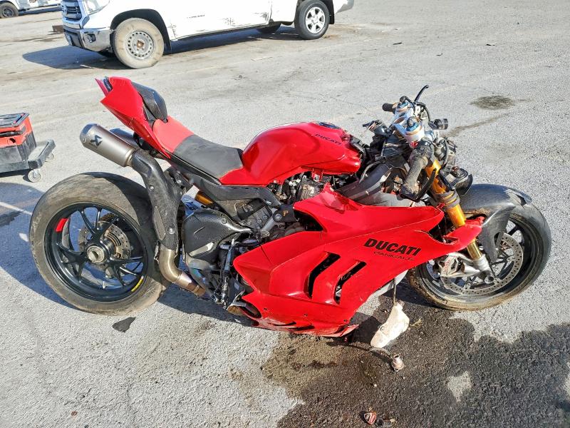 2024 Ducati Panigale VIN ZDMDAGWW1RB009170 COPART salvage auction — FRONT END, Nv - Salvage Title, sold $100 on 2026-08-25 (photo 1)