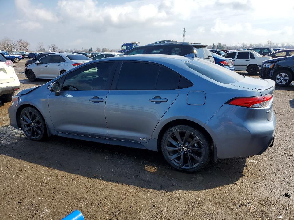 2025 Toyota VIN JTDBDMHE9SJ011774 COPART salvage auction — FRONT END, On - Permit Salvage, sold $6,600 on 2026-07-16 (photo 2)