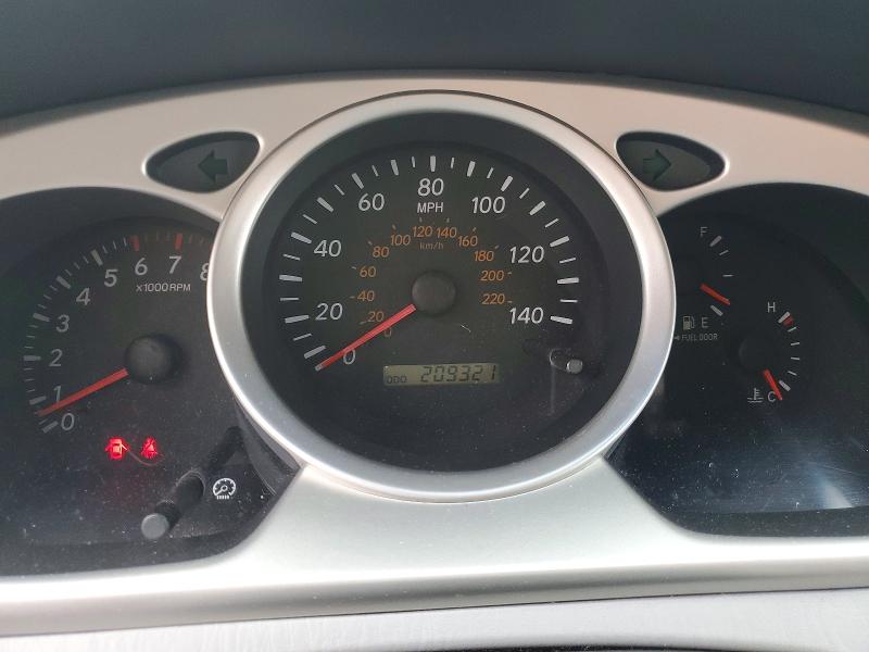 2004 Toyota Highlander VIN JTEEP21A240016965 COPART salvage auction — MECHANICAL, Nj - Certificate Of Title, sold $875 on 2026-07-22 (photo 9)