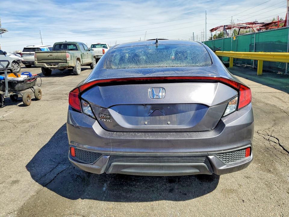 2016 Honda Civic VIN 2HGFC3B37GH353336 COPART salvage auction — FRONT END, Salvage Title, sold $2,550 on 2026-08-20 (photo 6)