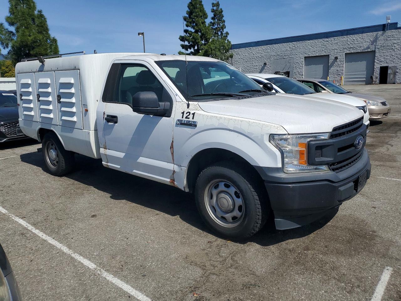 2018 Ford F150 VIN 1FTNF1CG3JKC11072 COPART salvage auction — Mechanical, CA - DIS/DLR/EXP ONLY CLEAN TITLE, sold $3,200 on 2026-04-06 (photo 4)