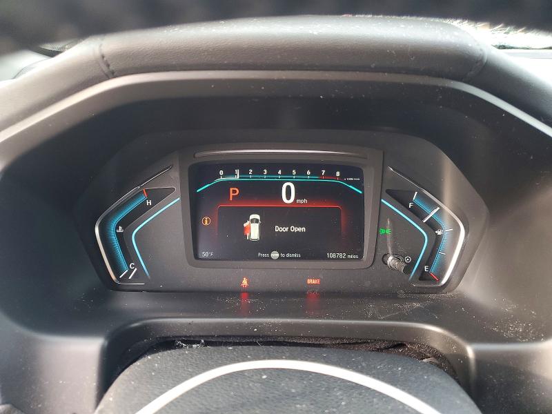 2018 Honda Odyssey VIN 5FNRL6H82JB043656 COPART salvage auction — HAIL, IL - SALVAGE CERTIFICATE, sold $6,000 on 2026-07-03 (photo 9)