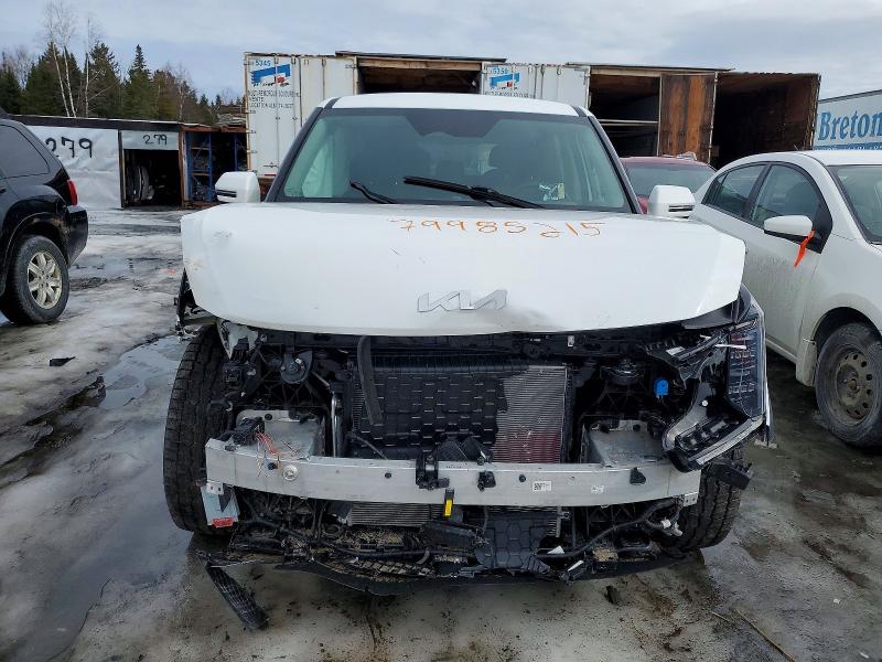 2025 Kia Ev9 VIN KNDAB5S17S6058012 COPART salvage auction — FRONT END, QC - GRAVEMENT ACCIDENTE, sold $10,800 on 2026-07-28 (photo 5)