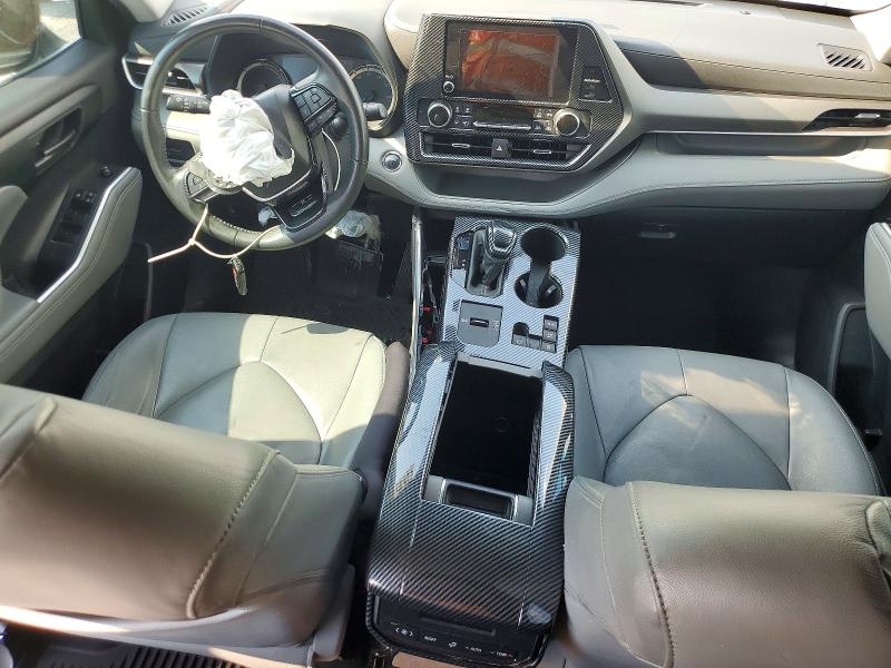 2023 Toyota Highlander VIN 5TDBBRCH7PS106753 COPART salvage auction — FRONT END, Fl - Cert Of Title Slvg Rebuildable, sold $5,800 on 2026-07-10 (photo 8)
