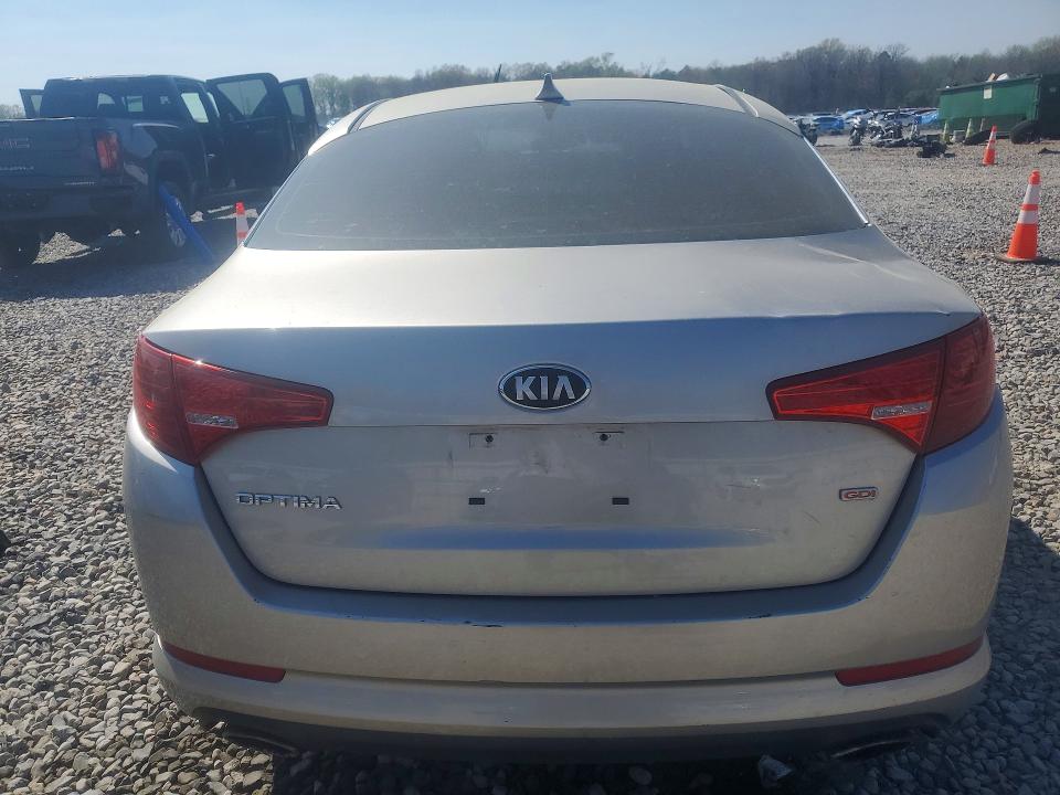 2013 Kia Optima VIN KNAGM4A73D5405247 COPART salvage auction — FRONT END, Tn - Salvage Certificate, sold $425 on 2026-07-30 (photo 6)