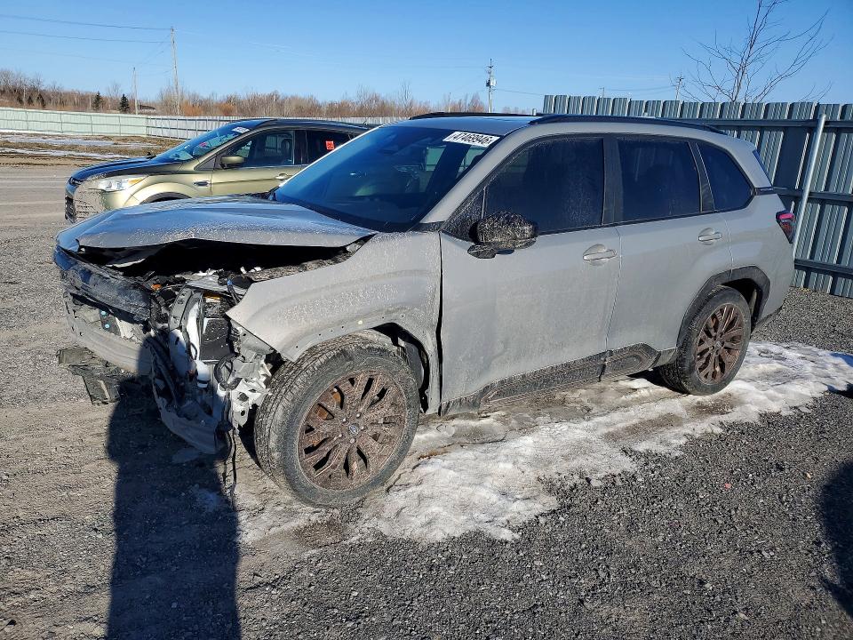 2026 Subaru Forester VIN JF2SLDHC0TH437235 COPART salvage auction — FRONT END, On - Permit Salvage, sold $7,900 on 2026-07-02 (photo 1)