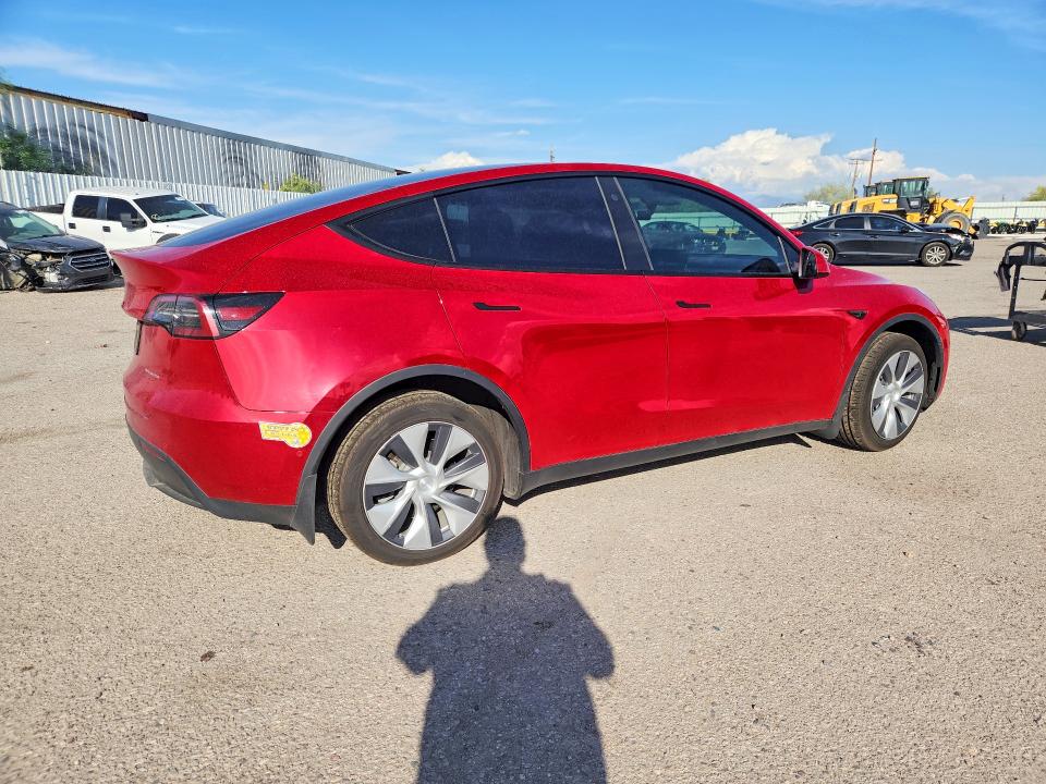 2022 Tesla VIN 7SAYGDEE9NF558225 COPART salvage auction — VANDALISM, Az - Cert Of Title - Salvage, sold $15,000 on 2026-07-10 (photo 3)