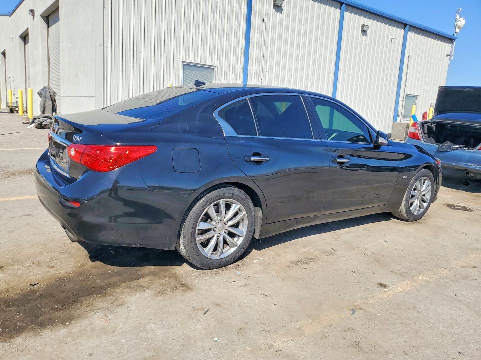 2017 Infiniti Q50 VIN JN1EV7AP6HM736959 COPART salvage auction — VANDALISM, Nv - Certificate Of Title, sold $1,200 on 2026-07-30 (photo 3)