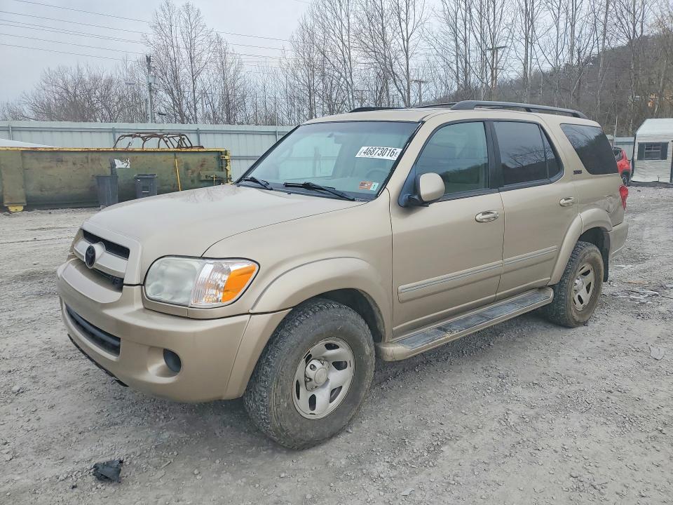 2007 Toyota Sequoia VIN 5TDBT44A67S285479 — COPART salvage auction photo