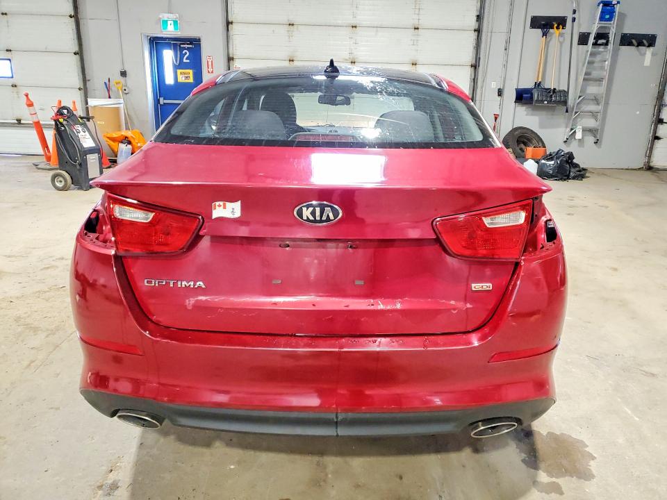 2015 Kia VIN KNAGM4A78F5566325 COPART salvage auction — REAR END, Ns - Cert Of Registration, sold $450 on 2026-07-23 (photo 6)