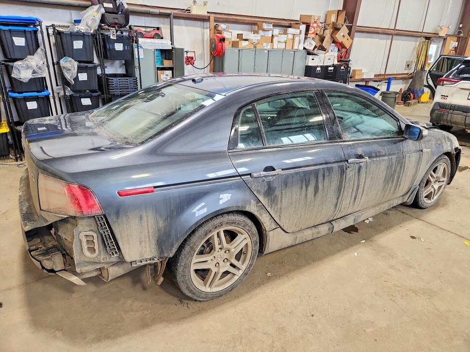 2007 Acura Tl VIN 19UUA66227A801481 COPART salvage auction — FRONT END, Ab - Bos - Salvage, sold $275 on 2026-07-09 (photo 3)