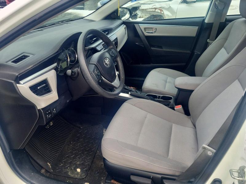 2015 Toyota Corolla VIN 2T1BURHE3FC475707 COPART salvage auction — FRONT END, Ns - Salvage Title, sold $3,150 on 2026-07-09 (photo 7)