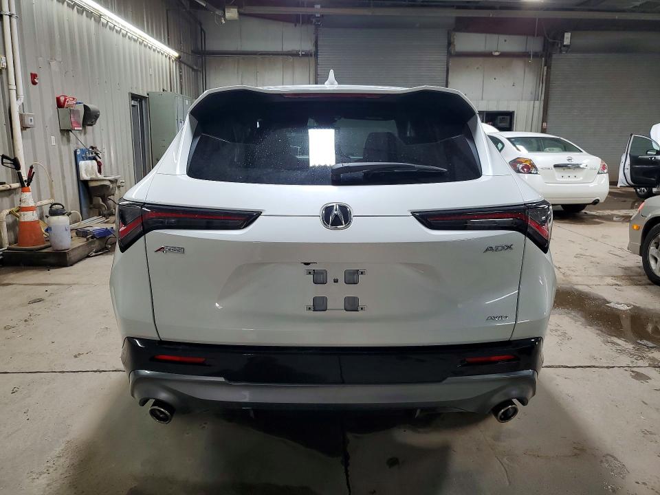 2025 Acura Adx VIN 3HDSA2H5XSM715030 COPART salvage auction — FRONT END, Il - Salvage Certificate, sold $13,400 on 2026-07-28 (photo 6)
