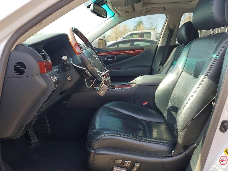 2008 Lexus Ls VIN JTHGL46F585024493 COPART salvage auction — FRONT END, Id - Salvage Certificate Of Title, sold $925 on 2026-07-07 (photo 7)