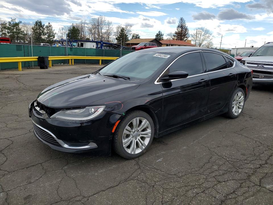 2016 Chrysler 200 VIN 1C3CCCAG4GN134755 COPART salvage auction — FRONT END, Co - Salvage Title, sold $900 on 2026-07-23 (photo 1)