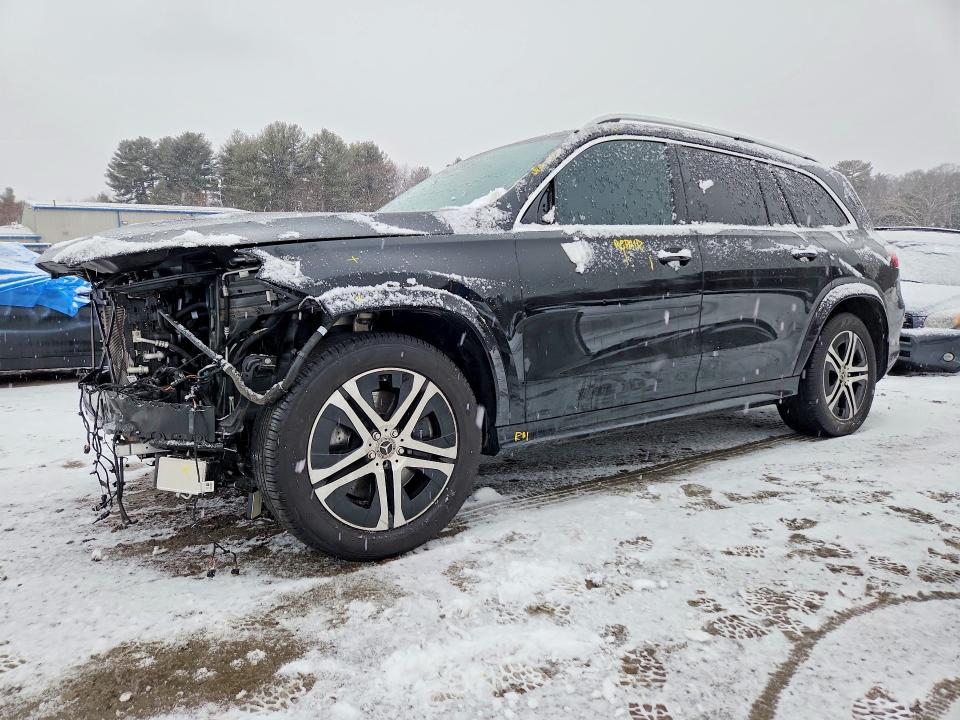 2024 Mercedes-benz Gls-klasse VIN 4JGFF5KE7RB086080 COPART salvage auction — FRONT END, Ma - Cert Of Title-Salvage, sold $34,250 on 2026-07-27 (photo 1)