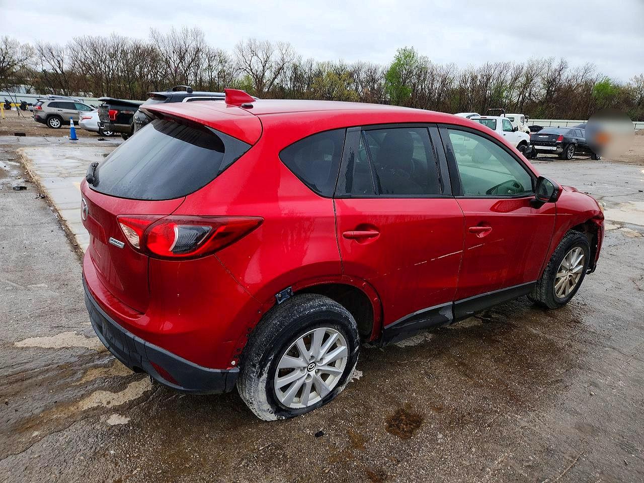 2014 Mazda CX-5 VIN JM3KE2CY8E0396037 COPART salvage auction — Front End, WV - SALVAGE CERTIFICATE, sold $2,850 on 2026-07-09 (photo 3)