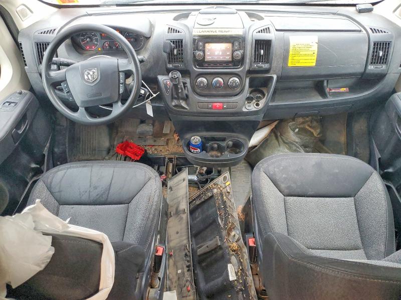 2021 Ram Promaster city VIN 3C6MRVJG8ME550082 COPART salvage auction — REAR END, Va - Certificate Of Title, sold $750 on 2026-07-22 (photo 8)