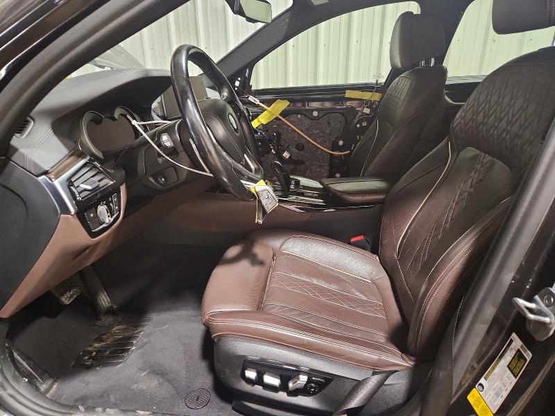 2017 BMW 5er VIN WBAJE5C37HG916621 COPART salvage auction — REAR END, Pa - Certificate Of Salvage, sold $7,300 on 2026-07-07 (photo 7)