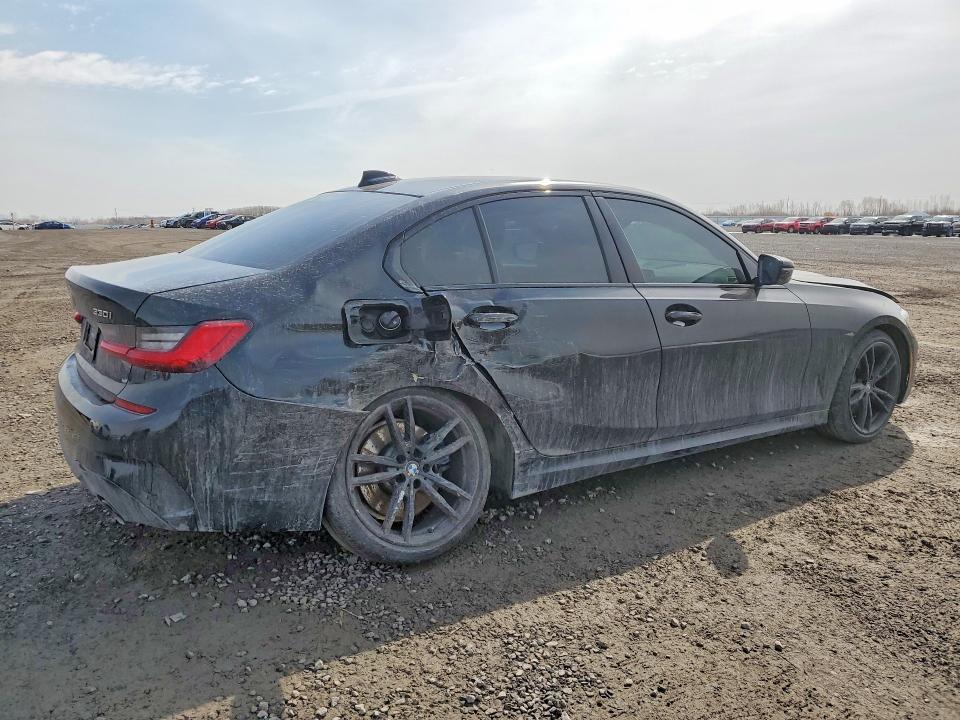 2020 BMW 3er VIN 3MW5R7J00L8B45646 COPART salvage auction — SIDE, ON, sold $16,350 on 2026-07-09 (photo 3)