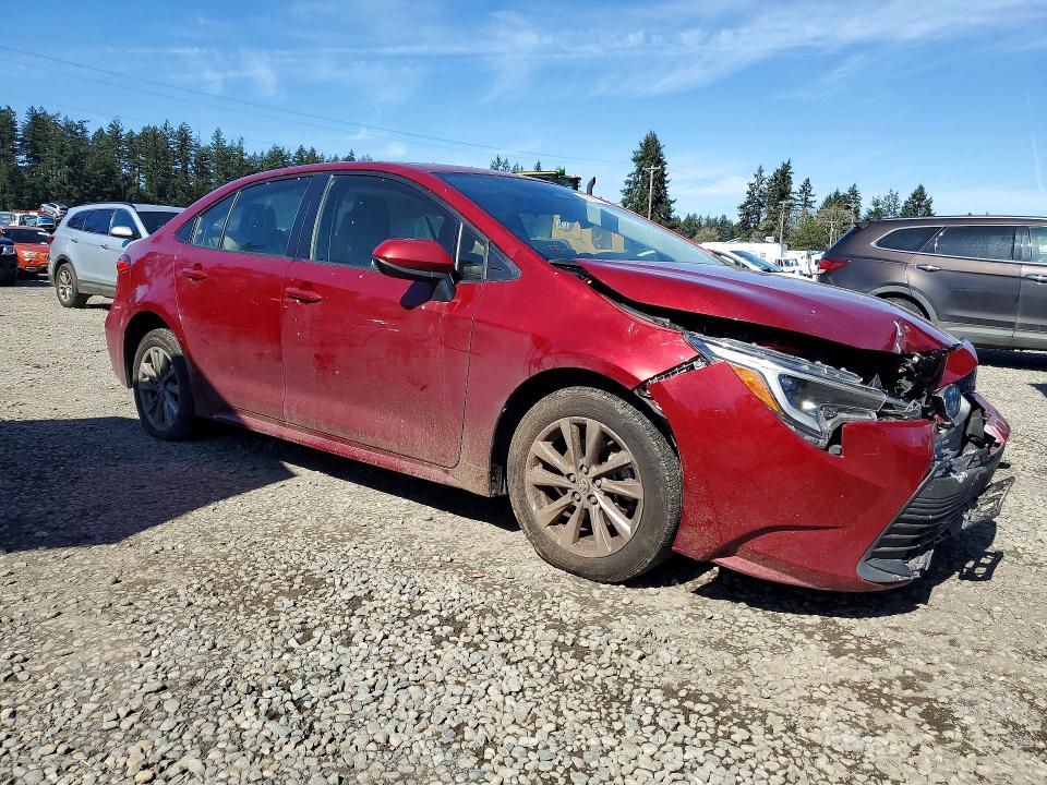 2023 Toyota Corolla VIN JTDBCMFE4PJ002834 COPART salvage auction — FRONT END, WA, sold $4,150 on 2026-07-14 (photo 4)