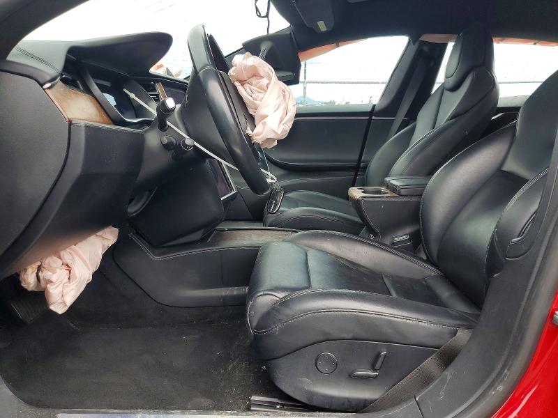 2018 Tesla Model s VIN 5YJSA1E25JF259849 COPART salvage auction — FRONT END, Or - Lien Papers Salvage, sold $4,750 on 2026-07-14 (photo 7)