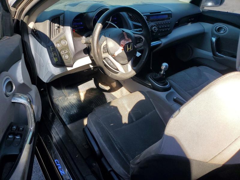 2011 Honda Cr-z VIN JHMZF1C64BS014498 COPART salvage auction — FRONT END, FL - CERTIFICATE OF DESTRUCTION, sold $350 on 2026-07-20 (photo 8)